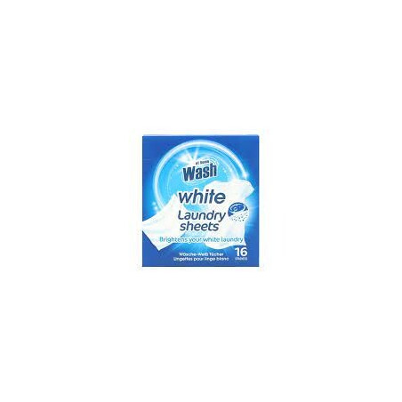 Tvättduk At Home Wash Laundry Sheets, White - 16 Pack