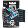 Engångsrakhyvlar Body-X Fuze Triple Blades - 6 Pack