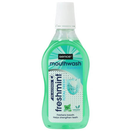 Munskölj Sence Fresh Mouthwash, Freshmint, 500ml