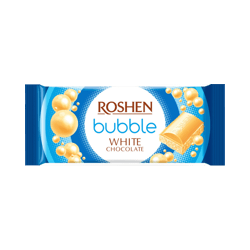 White bubble chocolate 80g