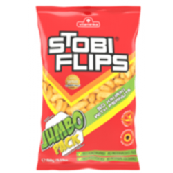 Stobi Flips Jordnötsbågar 150g