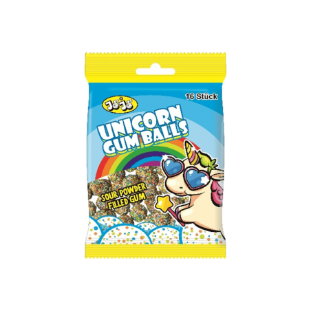 Jojo Unicorn Gum Balls Bubbelgum påse 80g