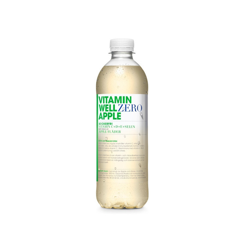 Vitamin Well Zero Apple 50cl (Ink Pant)