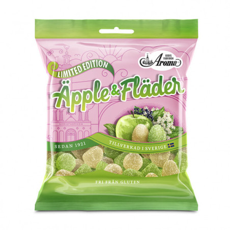 Geléhallon Äpple & Fläder 80g