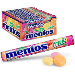 Mentos Fruit rulle 37,5g