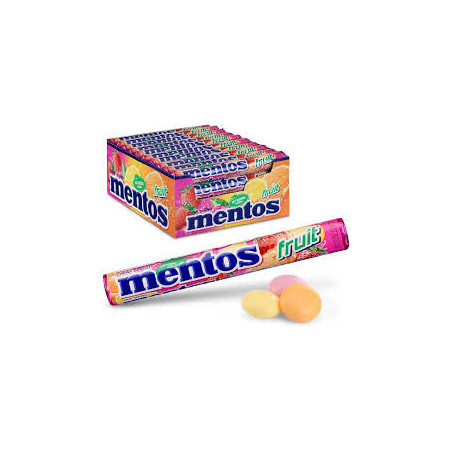 Mentos Fruit rulle 37,5g