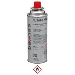 Valve Gas Cartridge, Butane, 220 g, (400 ml)