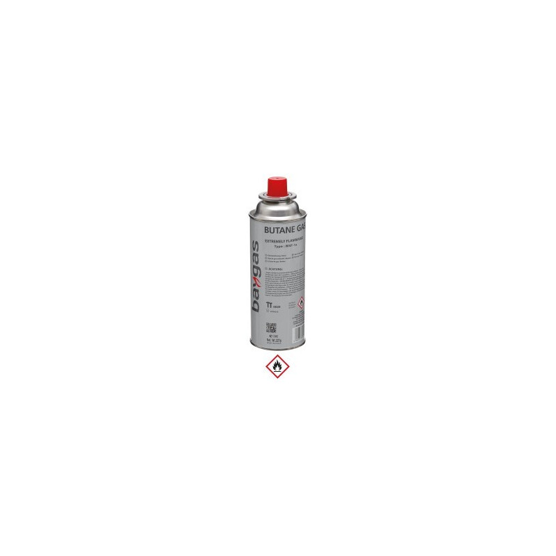 Valve Gas Cartridge, Butane, 220 g, (400 ml)