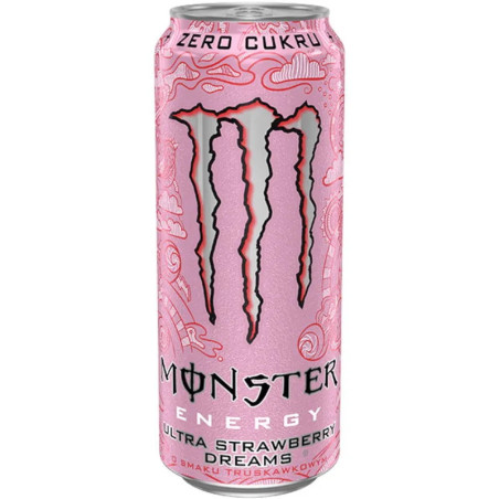 Monster Ultra Strawberry Dreams 50cl (Ink Pant)