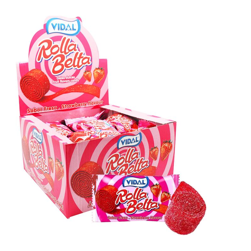 Vidal Rolla Belta Strawberry 20g