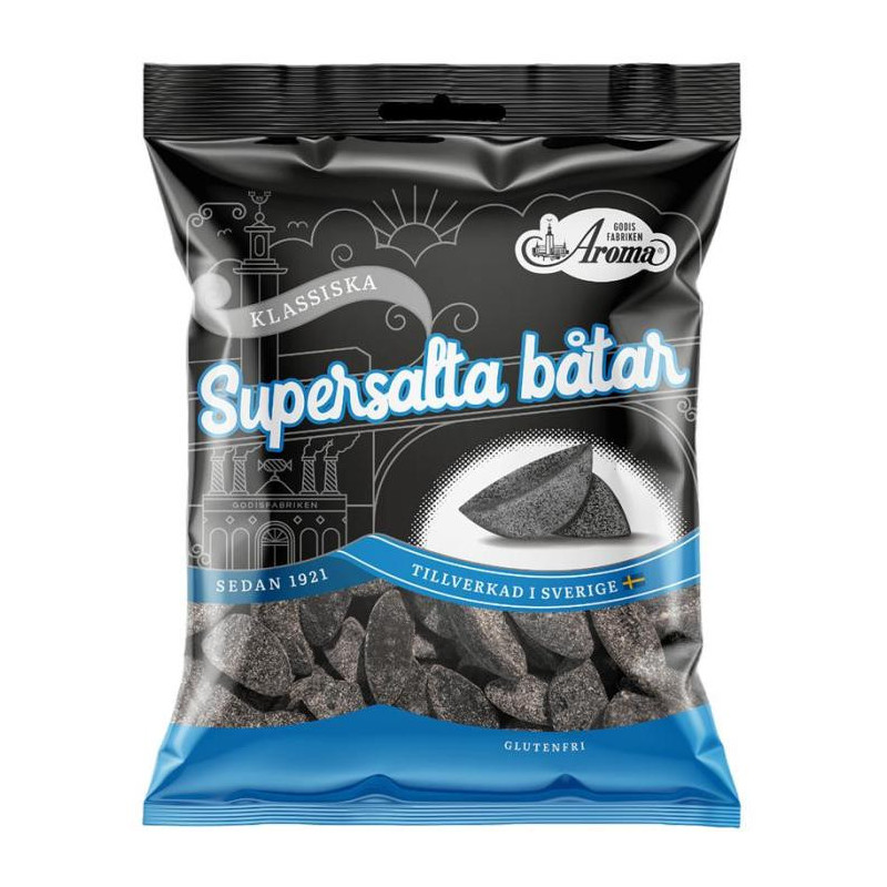 Aroma Supersalta Båtar 115g