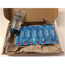 RFSU Profil 5-P Kondomer + Glidmedel