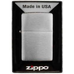 Zippo  "Chrome Brushed"