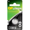 CR2016 Lithium batteri, 1 Pack