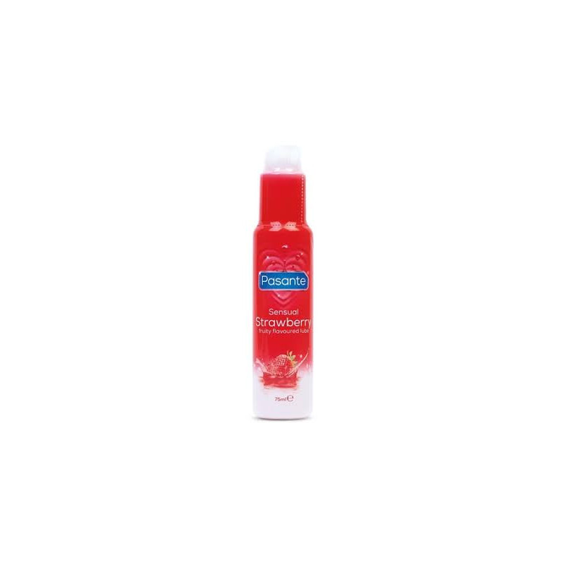 (Kort Datum) Pasante Glidmedel Jordgubb 75ml