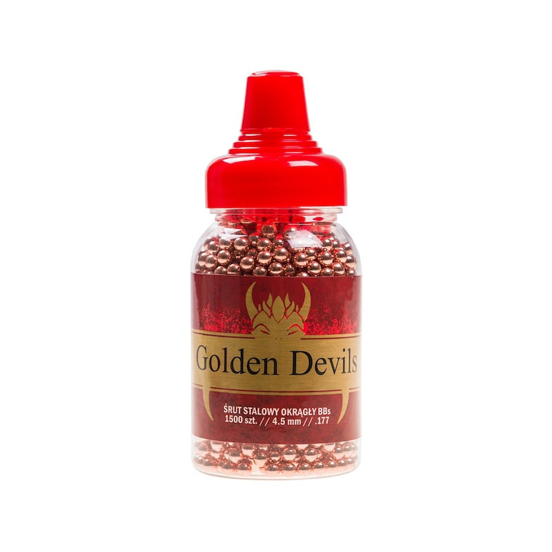 Devils Steel BB's 4,5 mm 1500 pcs Devils Steel BB's 4,5 mm 1500 pcs