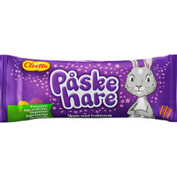 Påskehare singelpack 22 g Cloetta