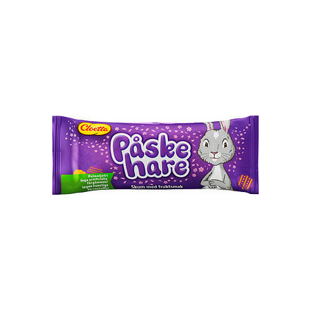 Påskehare singelpack 22 g Cloetta