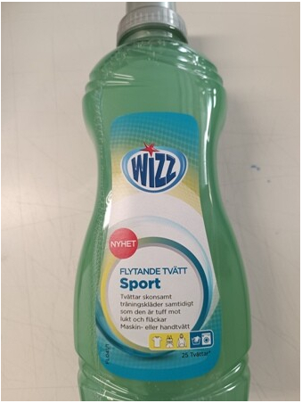 Wizz Flytande Tvättmedel Sport 1L