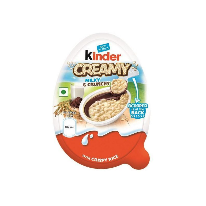 Kinder Creamy Milk Crunchy 19g