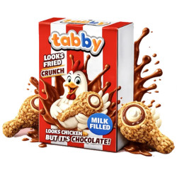 Tabby Chocolate Chicken Leg 50g