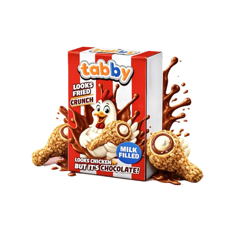 Tabby Chocolate Chicken Leg 50g