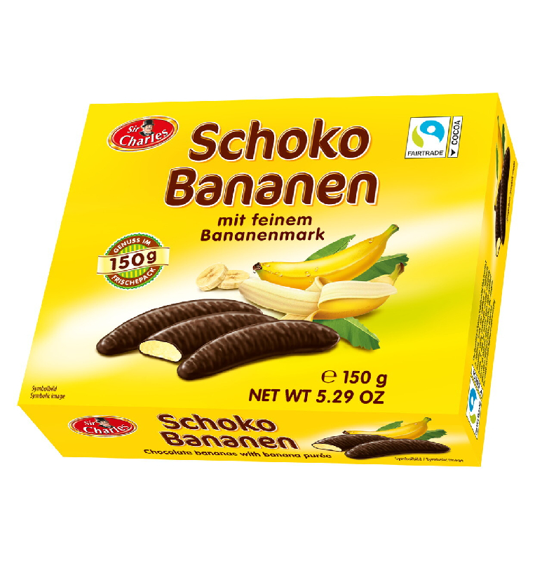 Chocolate banan 150g
