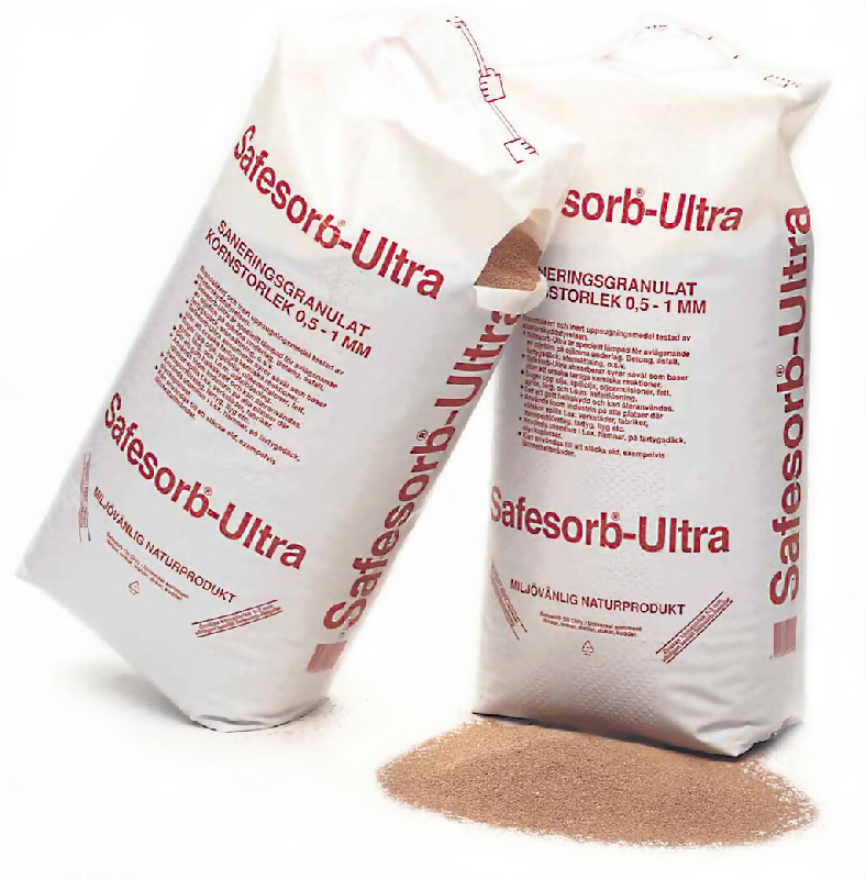 Saneringsmedel Safesorb Ultra 10 kg 20 lit