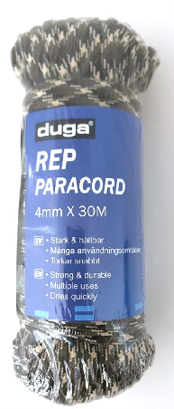 Rep Paracord kamouflage 4mmx30m