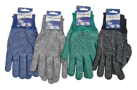 Handske trädgård/arbets polyester ONE SIZE