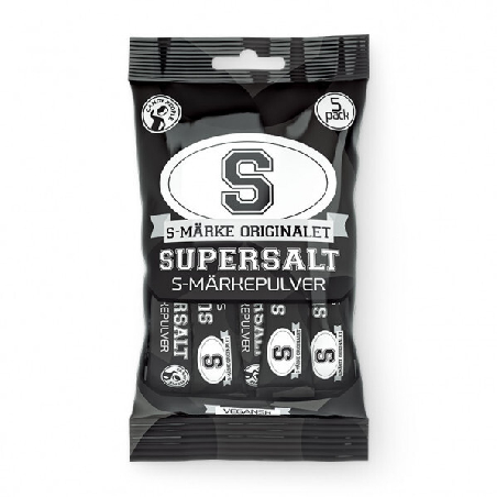 S-märke Supersalt Pulver 45g