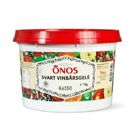 Svartvinbärsgelé 1,7kg (LEV FÖRSENAD)