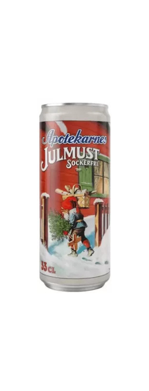 Julmust, Burk SF 33cl (Ink Pant)