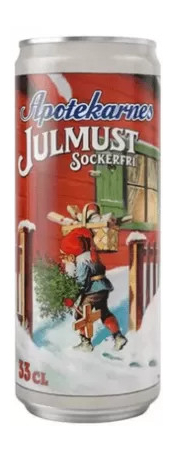 Julmust, Burk SF 33cl (Ink Pant)