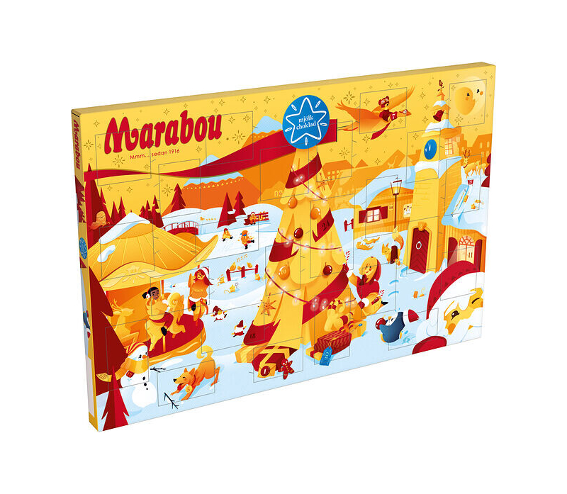 Julkalender Marabou Limited Edition 200g