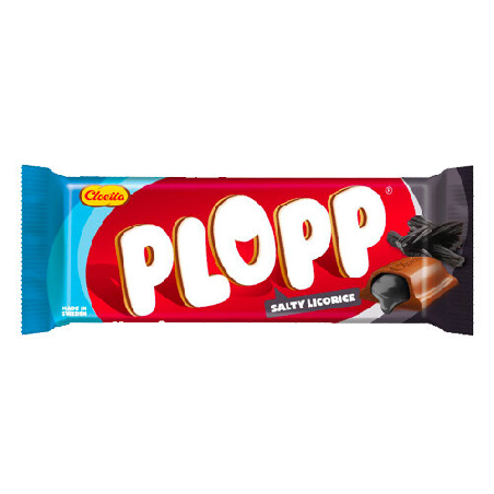 Plopp Salty Licorice 80g