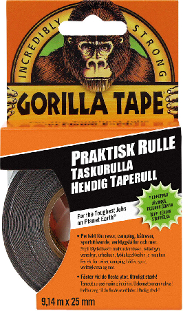 Tejp rulle 9,14 m x 25 mm