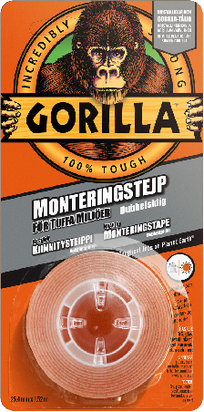 Monteringstejp 1,52 m x 25,4 mm