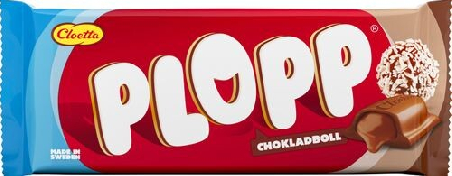 Plopp Chokladboll 80g