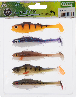 LURE - REAL FISH 8cm MIX - 5 pcs.