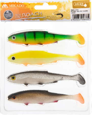 LURE - REAL FISH 10cm MIX - 4 pcs.