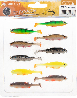 LURE - REAL FISH 5cm MIX - 10 pcs.