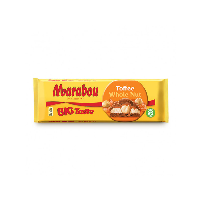Marabou Toffee Whole Nut 300g