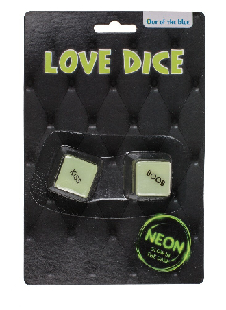 Dice "Glow-in-the-dark"