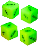 Dice "Glow-in-the-dark"-0