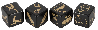 Dice Set pack of 4-0