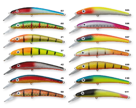 Jesse Hunter 12cm, Flytande Wobbler
