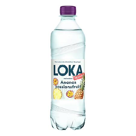 Loka Ananas Passionsfrukt 50cl (Ink Pant)