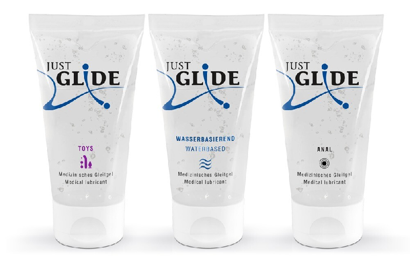 JustGlide Set 3 x 50 ml