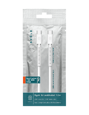 Snabb laddnings kabel USB-C to USB-C PD 1.2m